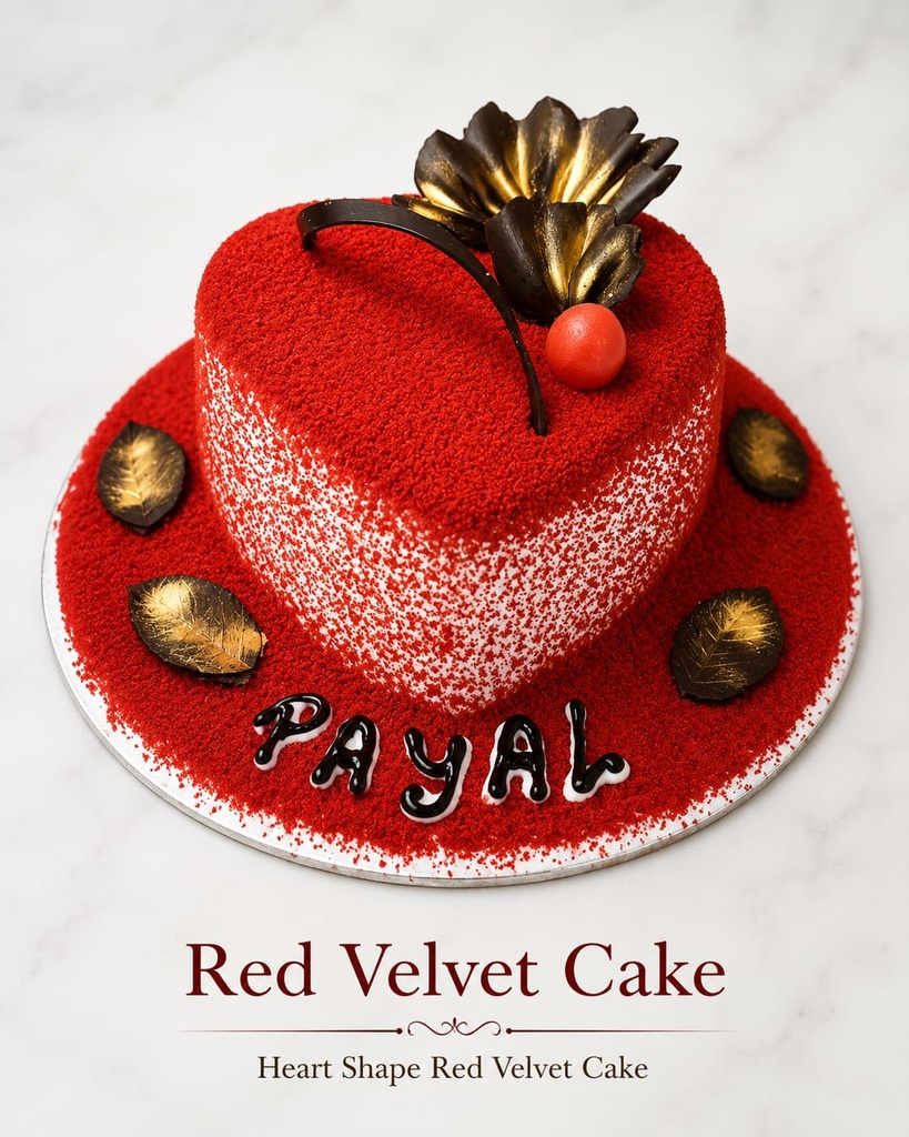 Classic red velvet cake(800gm) approx