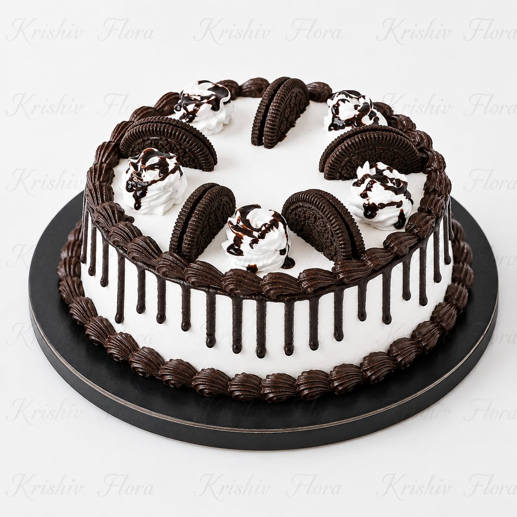 Oreo Drip Cake Half kg