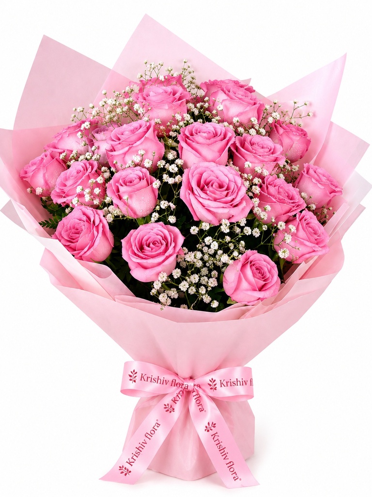 Pink Rose Elegance Bouquet